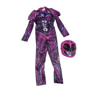 Pink Power Rangers costume S4-6 kids
